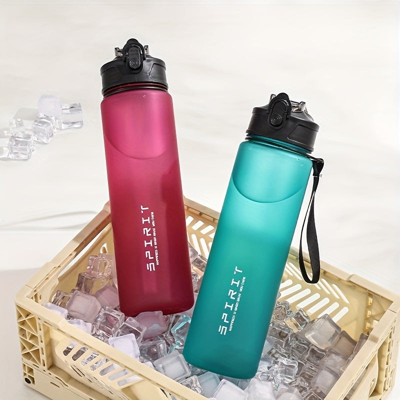 Garrafa Esportiva 750ml com Canudo – Vedação Total, Estilo e Praticidade no Dia a Dia!